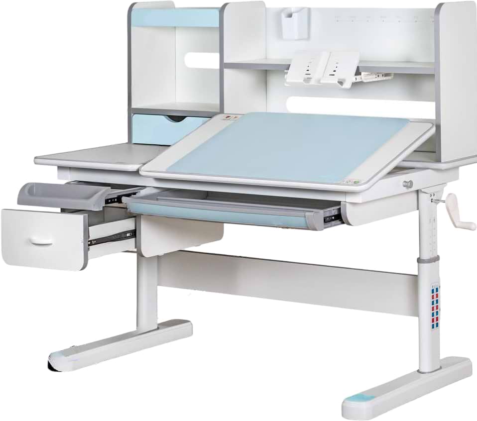 Парта школьная Mealux Florida Multicolor BL (Evo-52 WG + BL Multicolor)